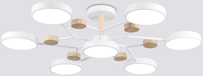 Люстра Ambrella FL4864/7 WH/WD - фото