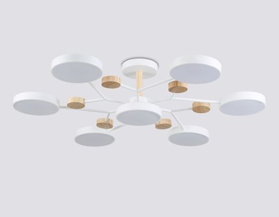 Люстра Ambrella FL4864/7 WH/WD