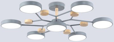 Люстра Ambrella FL4865/7 GR/WD - фото