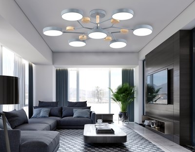 Люстра Ambrella FL4865/7 GR/WD