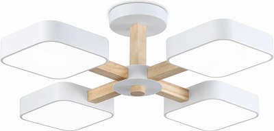 Люстра Ambrella FL4879/4 WH/WD