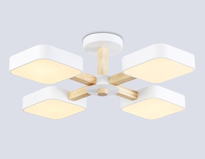 Люстра Ambrella FL4879/4 WH/WD