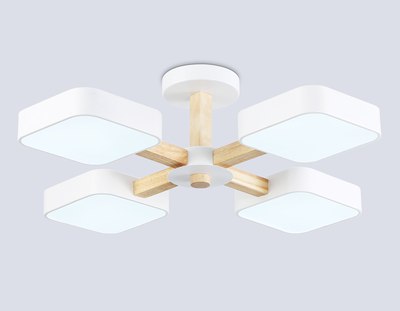 Люстра Ambrella FL4879/4 WH/WD