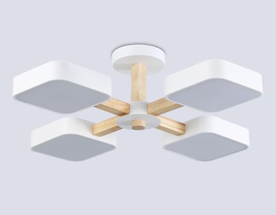 Люстра Ambrella FL4879/4 WH/WD