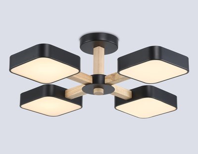 Люстра Ambrella FL4880/4 BK/WD