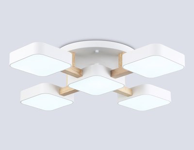 Люстра Ambrella FL4881/5 WH/WD