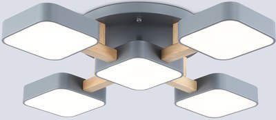 Люстра Ambrella FL4882/5 GR/WD - фото