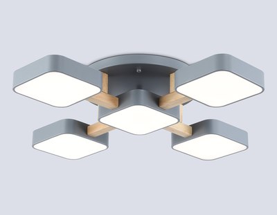 Люстра Ambrella FL4882/5 GR/WD