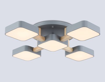 Люстра Ambrella FL4882/5 GR/WD