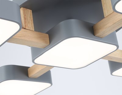 Люстра Ambrella FL4882/5 GR/WD