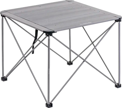 Стол складной Naturehike 69.5х69.5х56см / NH16Z016-L-BTI (серый) - фото