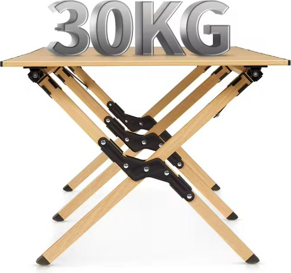 Стол складной Naturehike 115х60х44см / CNK2300JU010-LW (бежевый)