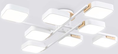 Люстра Ambrella FL4888/8 WH/WD - фото