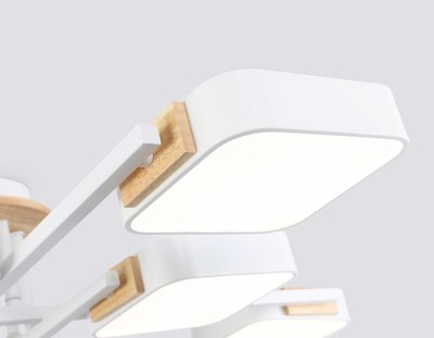 Люстра Ambrella FL4888/8 WH/WD