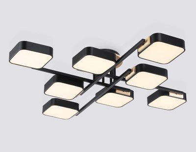 Люстра Ambrella FL4890/8 BK/WD