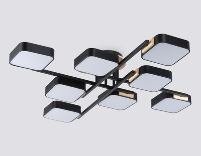 Люстра Ambrella FL4890/8 BK/WD