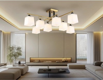 Люстра Ambrella TR303044/8 CP (медь)