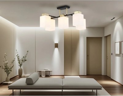 Люстра Ambrella TR303048/5 BK/GD