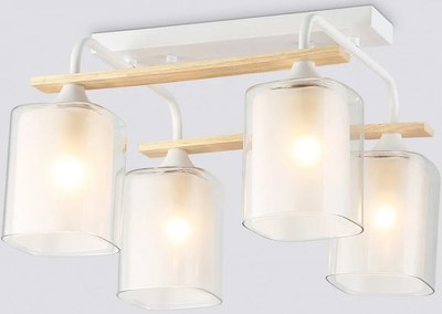 Люстра Ambrella TR3033246/4 WH/WD - фото
