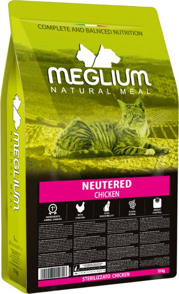 Сухой корм для кошек Meglium Cat Adult Neutered Chicken / MGS1210 - фото