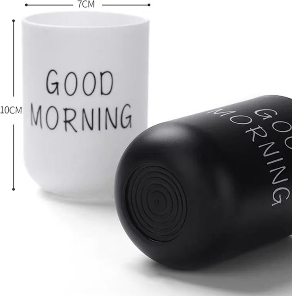 Стакан для зубной щетки и пасты Saniteco 6499002871B