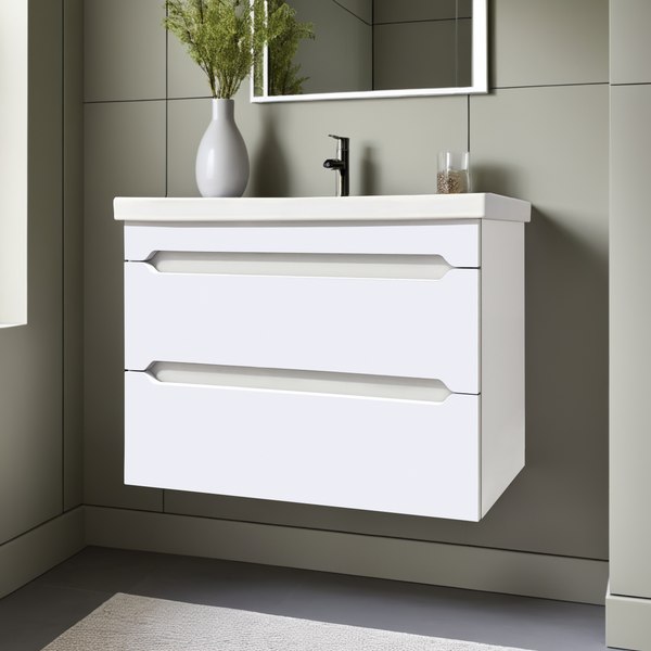 Тумба под умывальник Акваль Верна 80 / АВ.80.25.00.N - фото