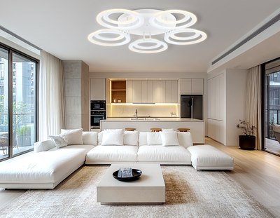 Люстра Ambrella FA8944/5+5 WH (белый)