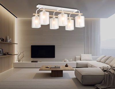 Люстра Ambrella TR3033247/6 WH/WD