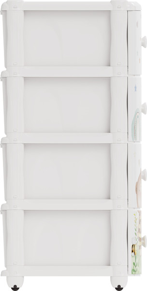 Комод пластиковый Альтернатива Мишутки / М8668