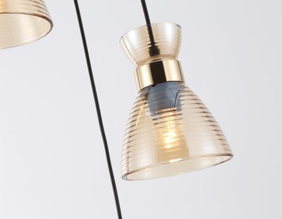 Люстра Ambrella TR3405/3 BK/FGD/TI