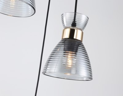 Люстра Ambrella TR3408/3 BK/FGD/SM