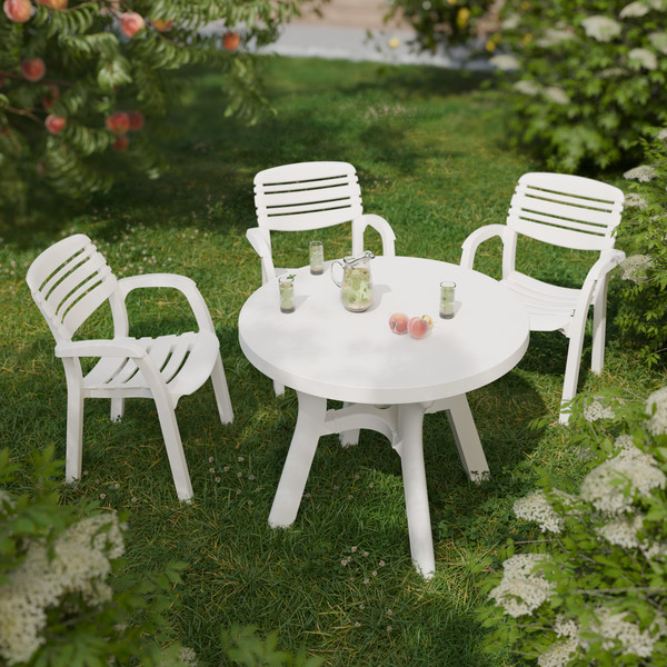 Стул пластиковый Альтернатива Атлант / М8906