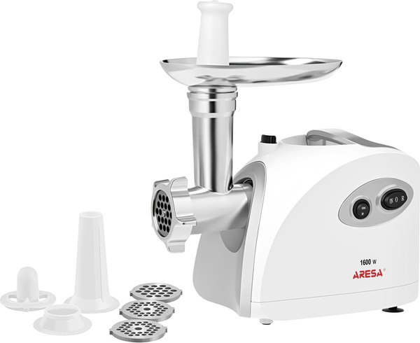 Мясорубка электрическая Aresa С насадкой-овощерезкой AR-3804 / AR-2106 - фото