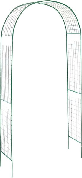 Арка садовая GREENGO Сетка 230x125x50см для вьющихся растений - фото