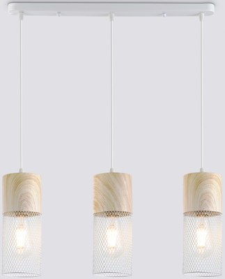 Люстра Ambrella TR8499/3 WH/WD - фото