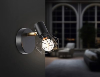 Спот Ambrella TR8655 BK/GD