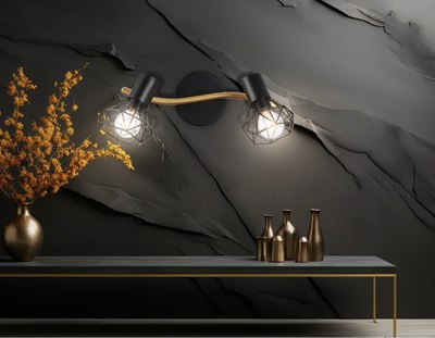 Спот Ambrella TR8656/2 BK/GD