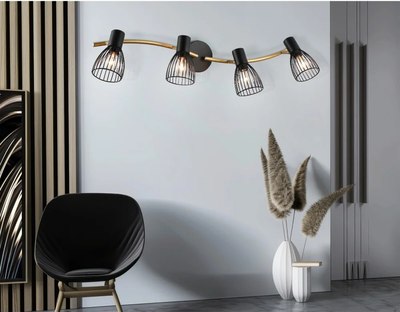 Спот Ambrella TR8662/4 BK/GD