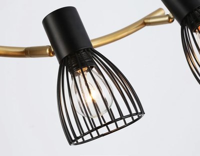 Спот Ambrella TR8662/4 BK/GD