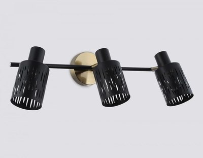 Спот Ambrella TR8669/3 BK/SB