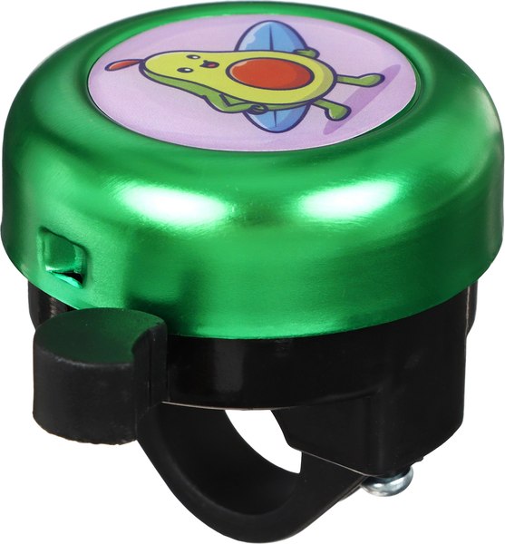 Звонок для велосипеда Graffiti Спортивное авокадо / 7362422 - фото