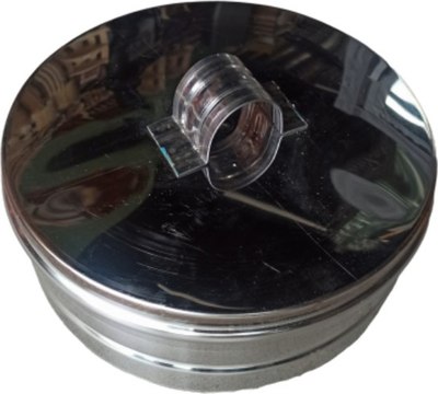 Заглушка дымохода КПД 430/0.5мм ф150х230 - фото