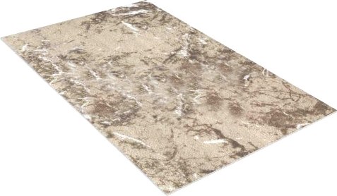 Коврик Shahintex Icarpet Print Антискользящий 136 Мрамор 50x80 / 841127 - фото