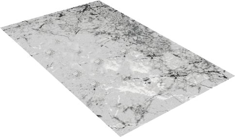 Коврик Shahintex Icarpet Print Антискользящий 138 Мрамор Ит. 50x80 / 848447 - фото