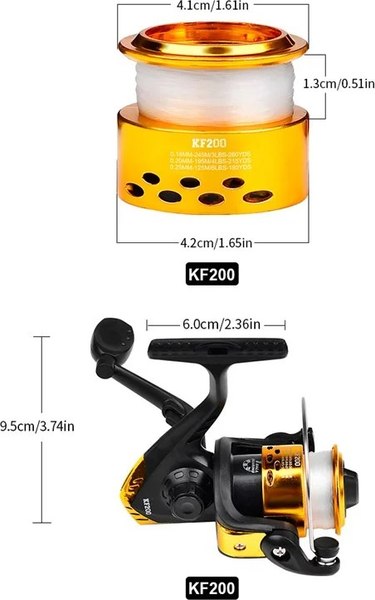 Катушка безынерционная Proberos KF200 / 632000027D