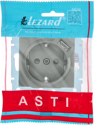 Розетка Lezard Asti 7081-3588-181
