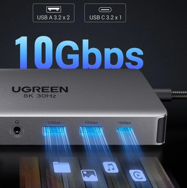 Док-станция для ноутбука Ugreen CM681 / 15978