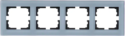 Рамка для выключателей и розеток Lezard Vesna 742-M7080-149 - фото