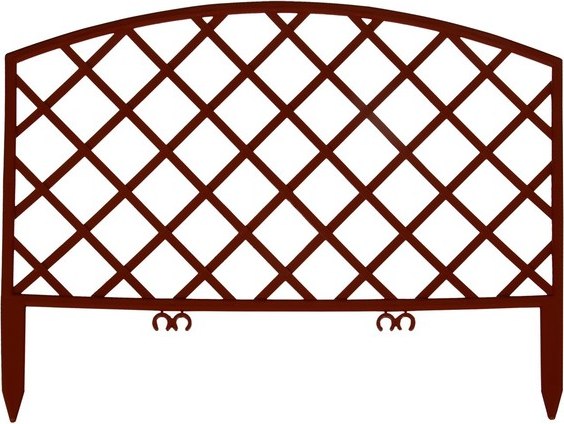 Изгородь декоративная GREENGO Romanika 35x220см 5 секций - фото