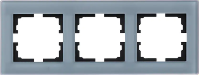 Рамка для выключателей и розеток Lezard Vesna 742-M7080-148 - фото